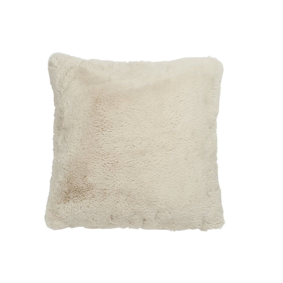 Coussin décoratif J-Line gris clair, détail du tissu