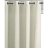 Rideau stonewashed Zeff Craie 140 x 280