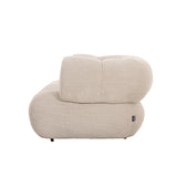 Canapé New York 2,5 places Beige - angle latéral