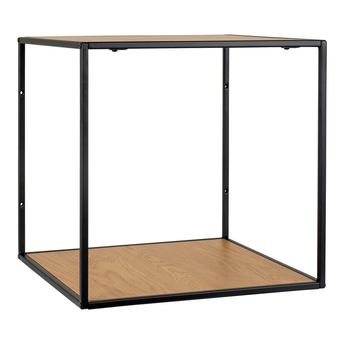 Étagère murale Vita avec objets décoratifs, ambiance salon moderne