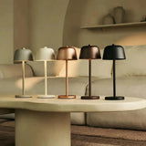 Lampe de table rechargeable Anton Vanille