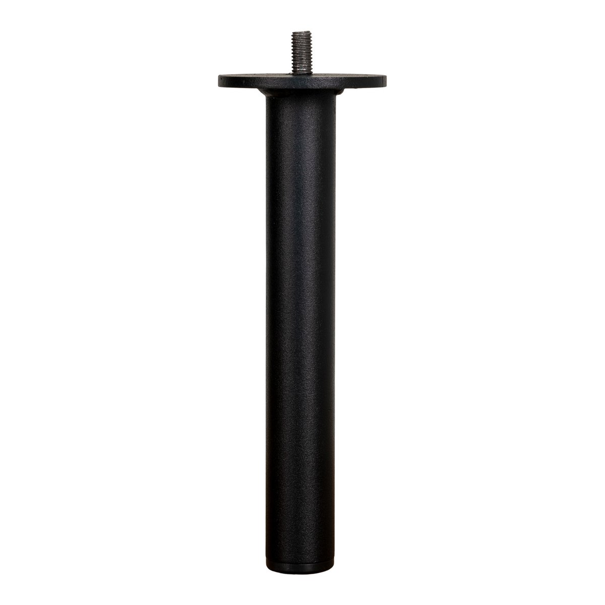 Pied Lido en acier noir, design moderne et élégant pour canapé