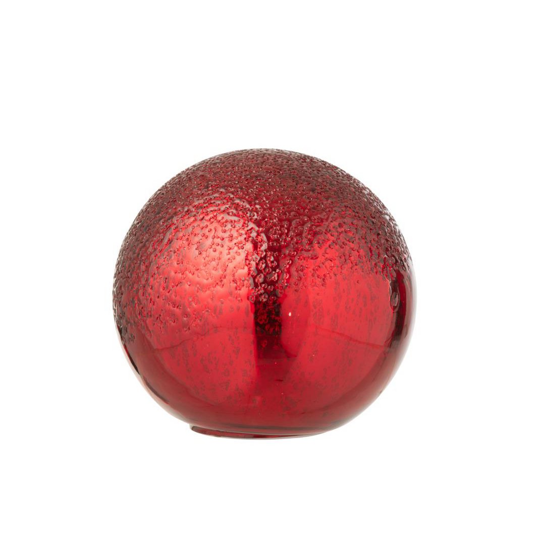 Boule craquelée J-Line - reflet lumineux