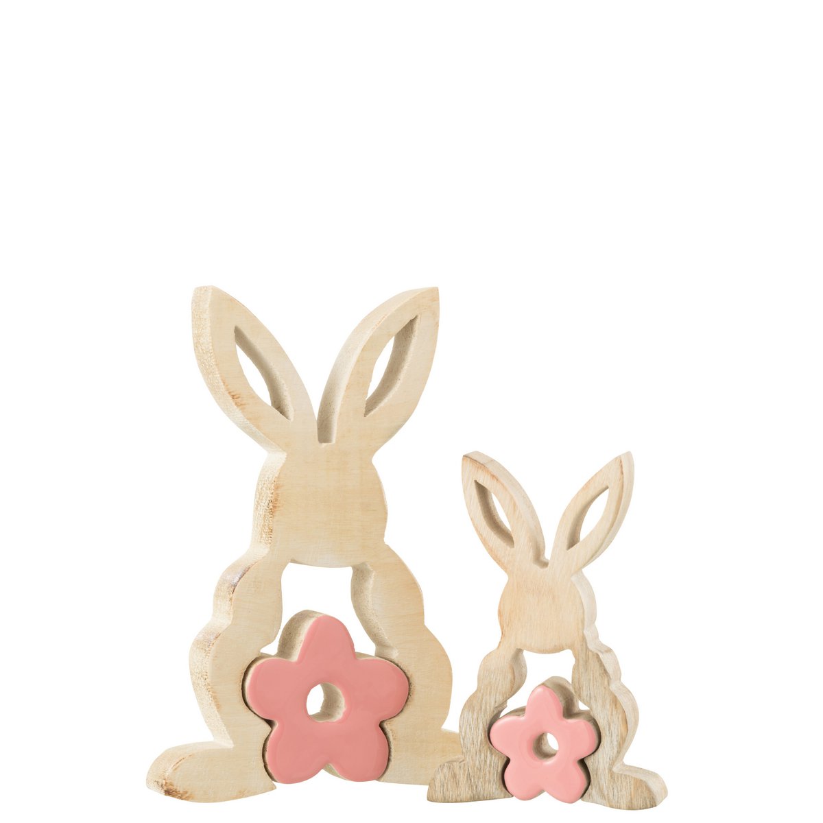 Fleur de Lapin J-Line en bois rose - mise en scène décorative