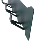Gorillz Triangle Three Industrial Wall Coat Rack 3 Patères - Vert