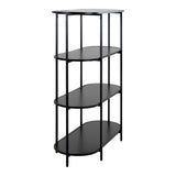 Détail du cadre noir de l'étagère Vita Black