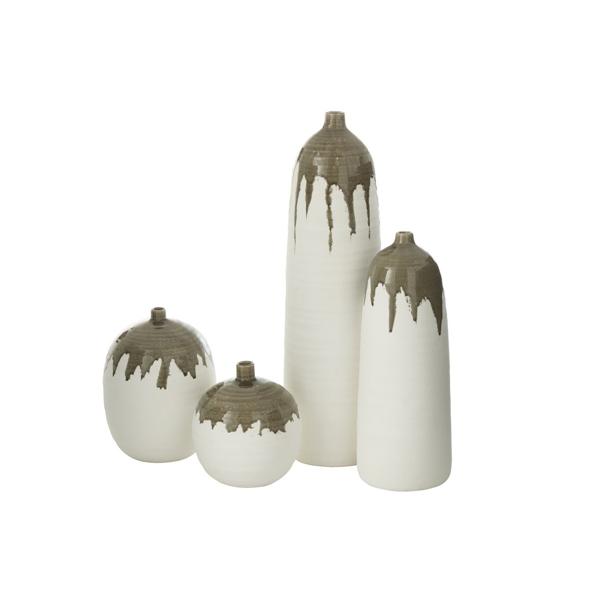 Détail du vase Olea J-Line, céramique moderne et élégante