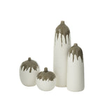 Détail du vase Olea J-Line, céramique moderne et élégante