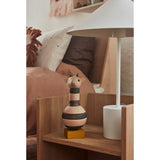 Girafe empilable en bois