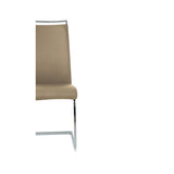 Profil élégant de la chaise cantilever moderne