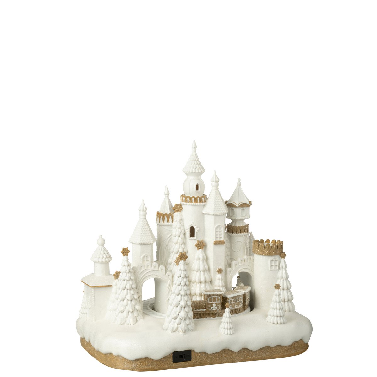 Château en Pain d'Épices J-Line - décor festif sur table