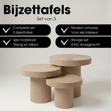 Table d'appoint Lux Marron clair