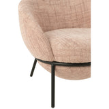 Vue de face de la chaise longue J-Line