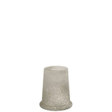 Lanterne J-Line Sucre - verre - blanc - moyenne