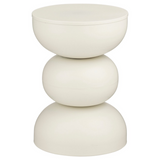 Table d'appoint Luna Blanc cassé