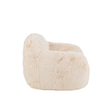 J-Line Canapé Cutie Polyester Crème Petit
