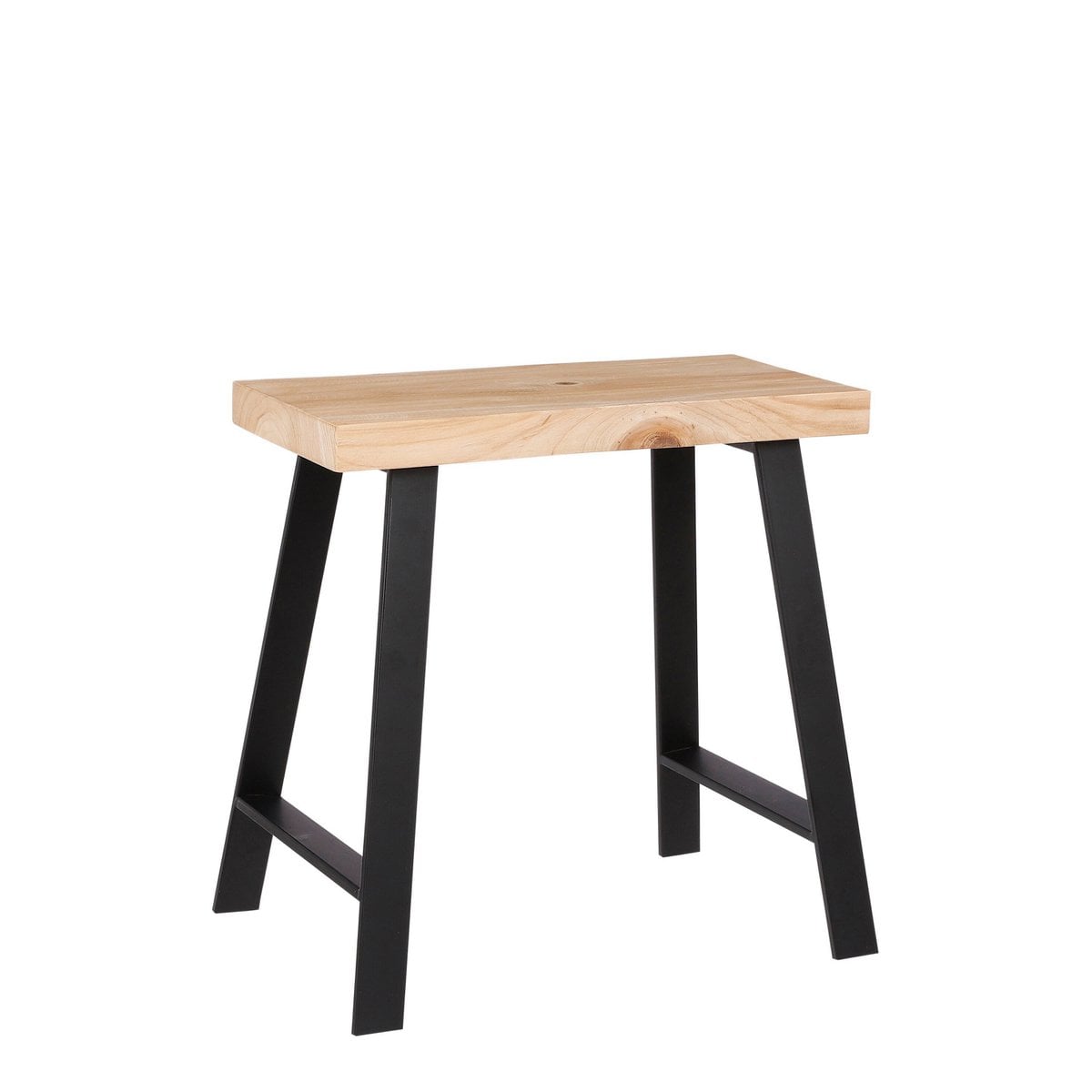 Tabouret Plano marron clair - utilisation comme support pour plantes