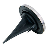Brochet à étage solaire à LED à 6 sets "pour l'extérieur, brochettes en métal et en plastique en blanc en acier, avec LED intégrée