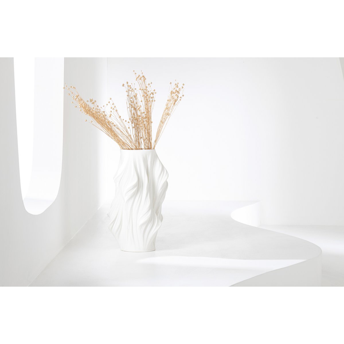 Détail du vase 3D Print Irregular - texture et design
