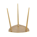Table d'appoint Table décorative en métal en 4 parties ALSTER 40x45x40 cm Classe triangulaire.