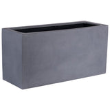 Planteur Fiberstone Indiana gris