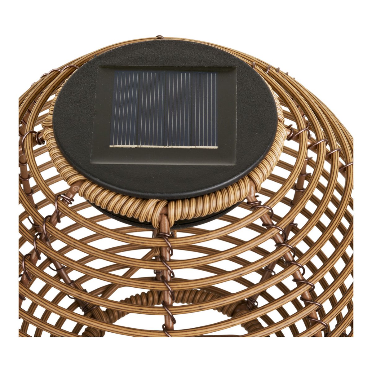 Détail du panneau solaire de la Lampe Carlisle