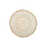 Décoration murale en rotin naturel diamètre 60 cm