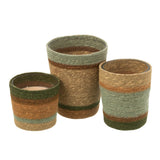 Bougie J-Line Mand Beige - vue latérale mettant en avant sa texture