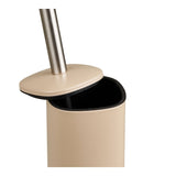 Brosse de toilette Lodi beige en situation dans une salle de bain moderne