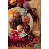 Boule de Noël J-Line en verre, design élégant et raffiné.