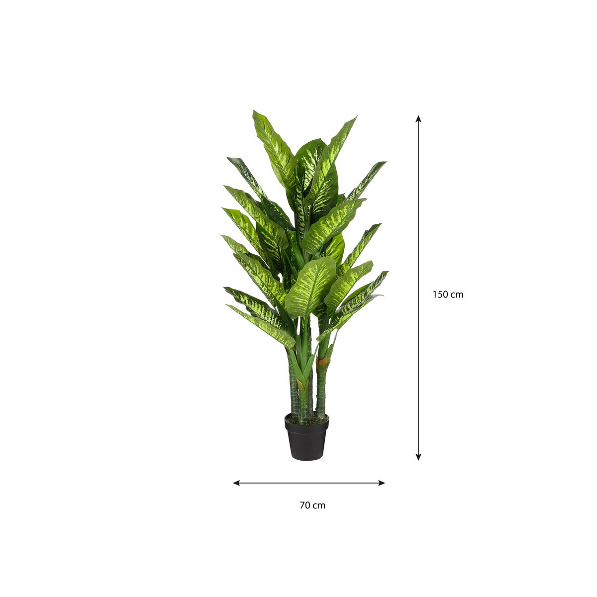 Plante artificielle Dieffenbachia Vert