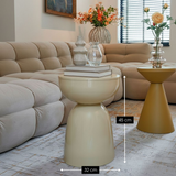 Table d'appoint Elliott Beige