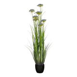 Plante artificielle ornementale violette