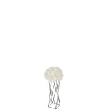 Détail du Support Croix en métal noir - Design contemporain