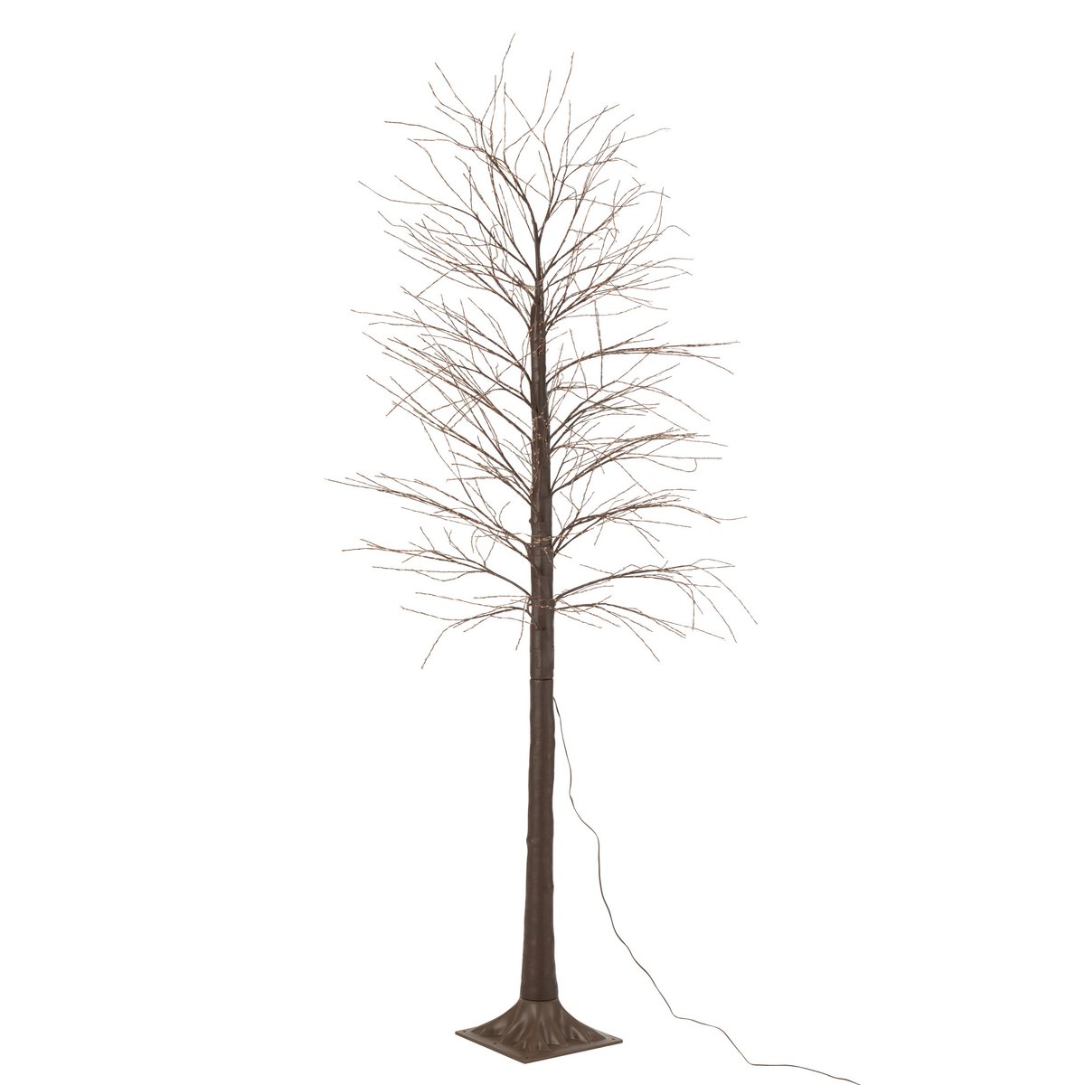 J-Line Boom 3000 Led - Arbre lumineux marron en métal