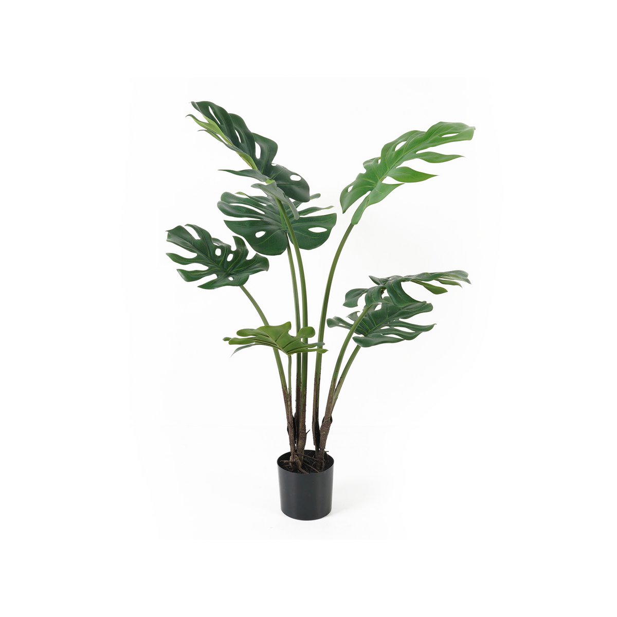 Plante artificielle Monstera de Present Time, feuillage vert luxuriant