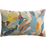 Coussin imprimé Dori Lagon 30 x 50