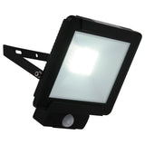 LED LEIL "RADIA" 30W avec capteur, en métal et verre en noir, avec LED intégrée