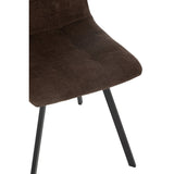 Ambiance chaleureuse avec la chaise J-Line Clark dans un intérieur stylé