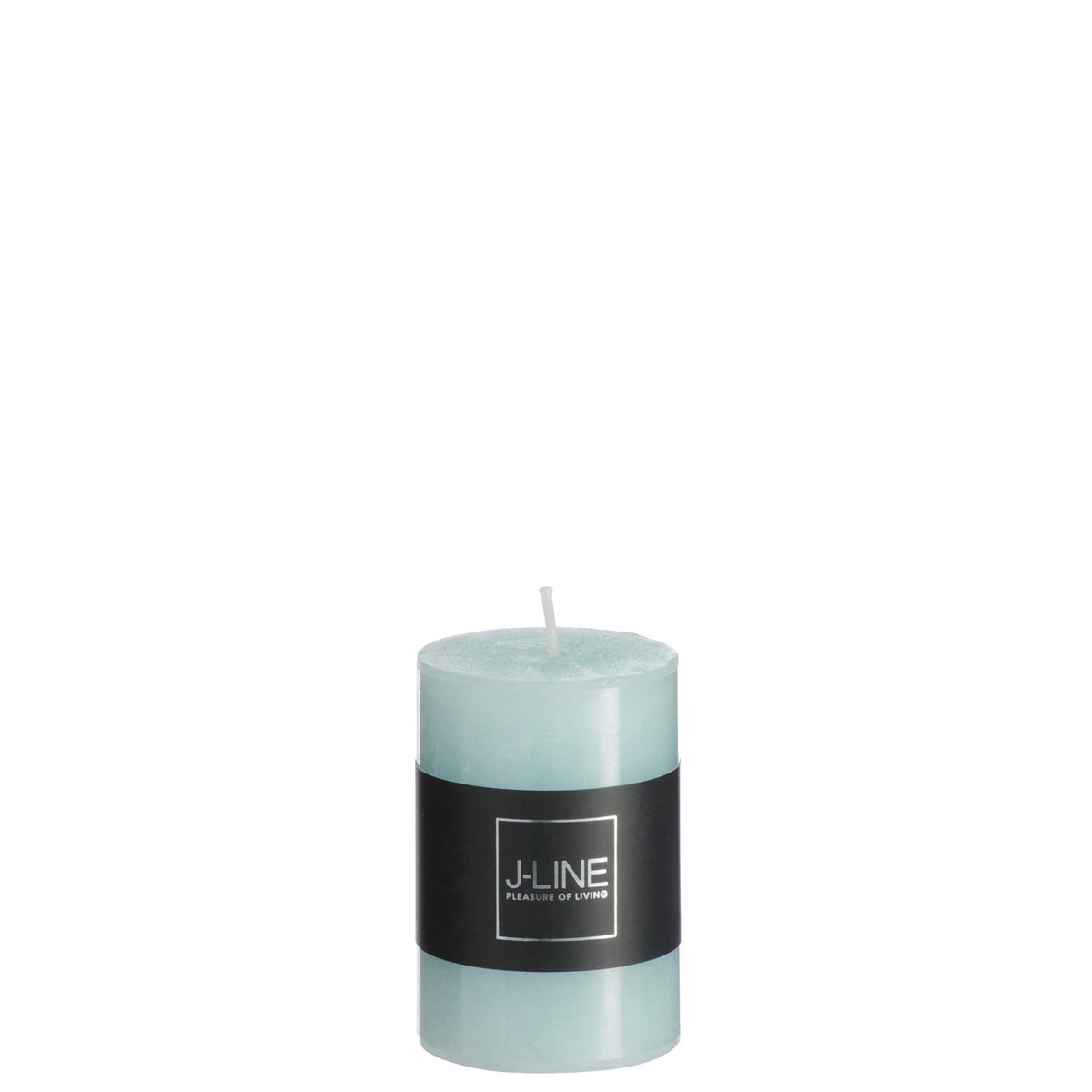 Bougie J-Line allumée, diffusant une lumière douce et apaisante