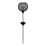LED Solar-Erdspieß "Geli", pour l'extérieur, la brochette de terre en métal et en plastique en noir, avec LED intégrée