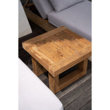 La table d'appoint en teck récupéré - Naturel