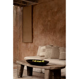 La Housse de Coussin Lin Damier - Naturel