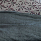 Drap plat Stonewashed Zeff/Zephyr Prusse 240 x 300