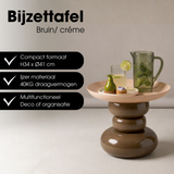 Table d'appoint Zita Marron