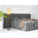 Lampe debout H: 150 cm beige "alfa"