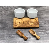 Salière 2 pièces FANO2 avec pelle à sel