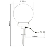 À l'extérieur de la broche Spittical: 50 cm "balle"