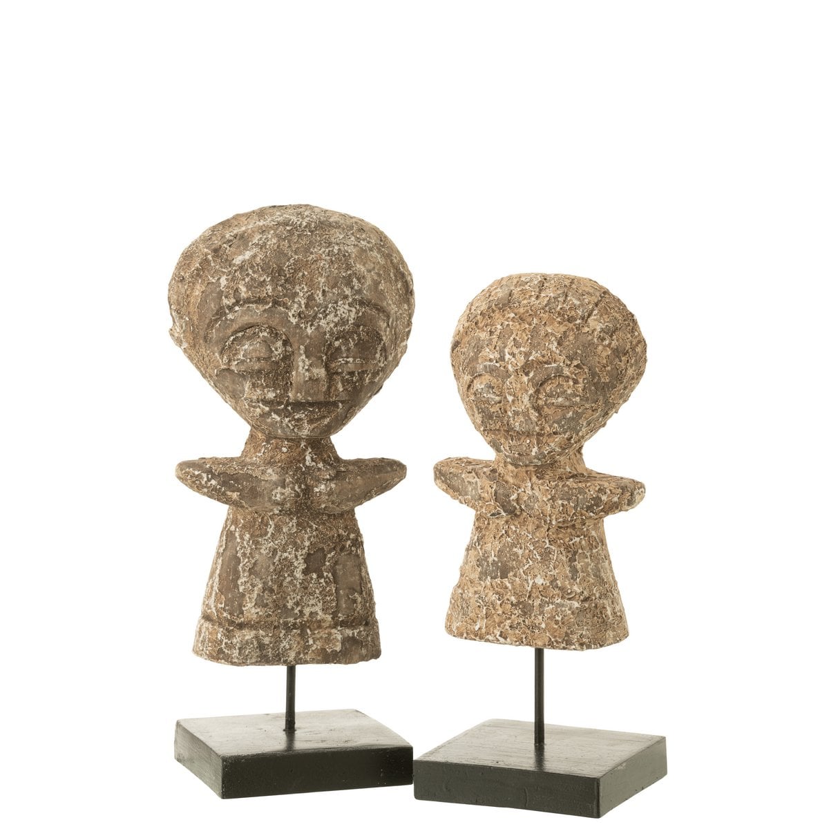 Détail de la statuette Ying en Albasiahout, finition élégante