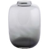 Vase en verre gris Kara